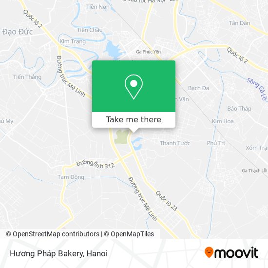 Hương Pháp Bakery map