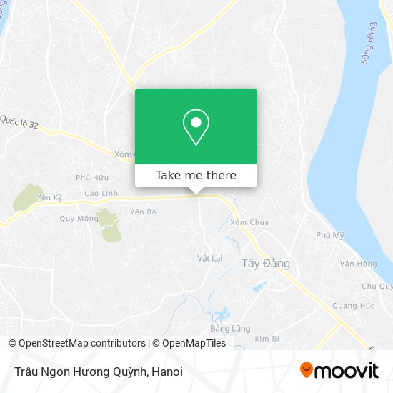 Trâu Ngon Hương Quỳnh map