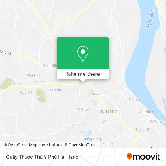 Quầy Thuốc Thú Y Phú Hà map