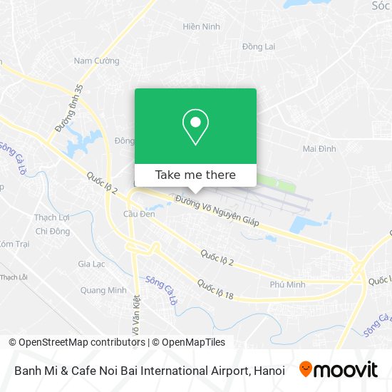 Banh Mi & Cafe Noi Bai International Airport map