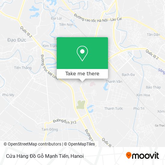 Cửa Hàng Đồ Gỗ Mạnh Tiến map