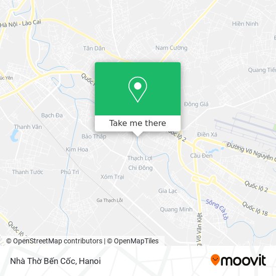 Nhà Thờ Bến Cốc map