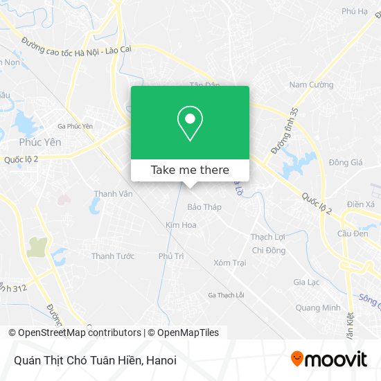 Quán Thịt Chó Tuân Hiền map