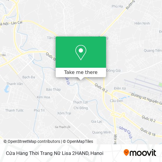 Cửa Hàng Thời Trang Nữ Lisa 2HAND map