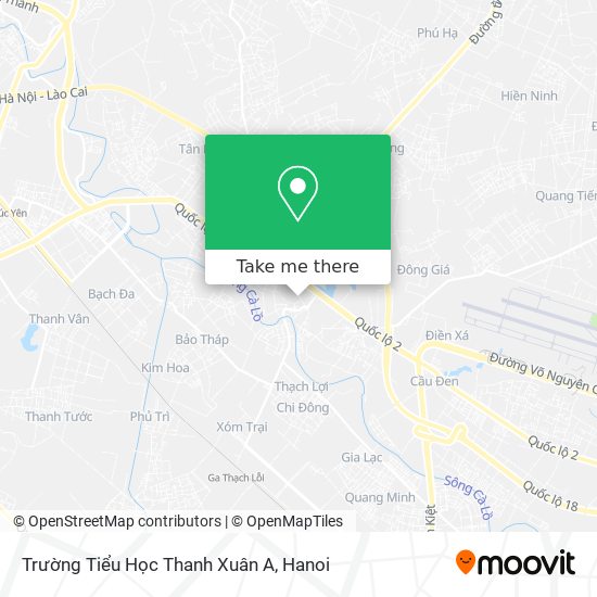 Trường Tiểu Học Thanh Xuân A map