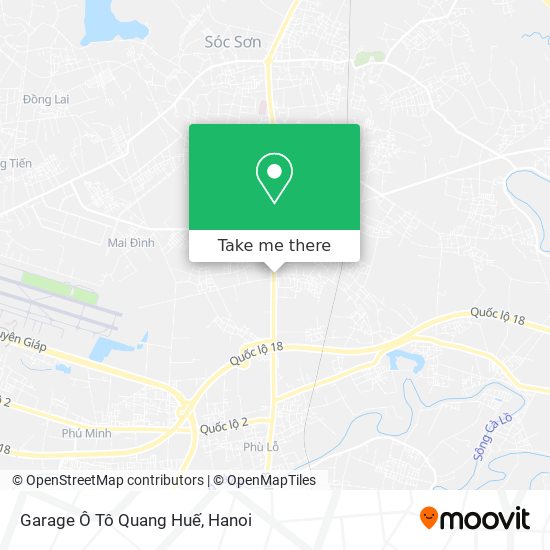 Garage Ô Tô Quang Huế map