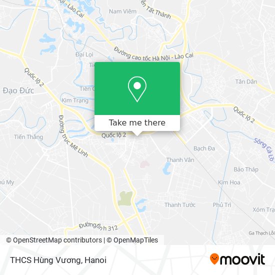THCS Hùng Vương map