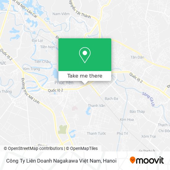 Công Ty Liên Doanh Nagakawa Việt Nam map