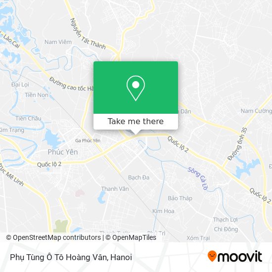 Phụ Tùng Ô Tô Hoàng Vân map