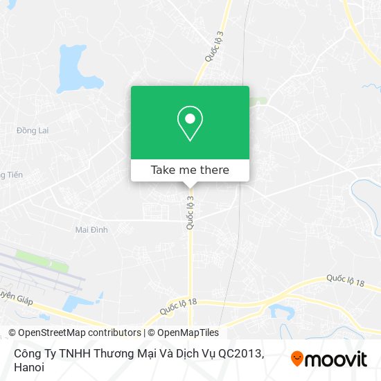 Công Ty TNHH Thương Mại Và Dịch Vụ QC2013 map