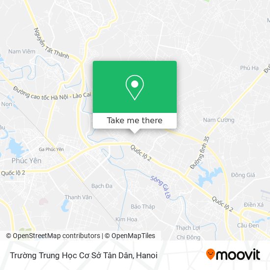 Trường Trung Học Cơ Sở Tân Dân map