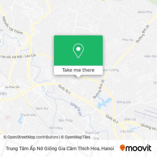 Trung Tâm Ấp Nở Giống Gia Cầm Thích Hoa map