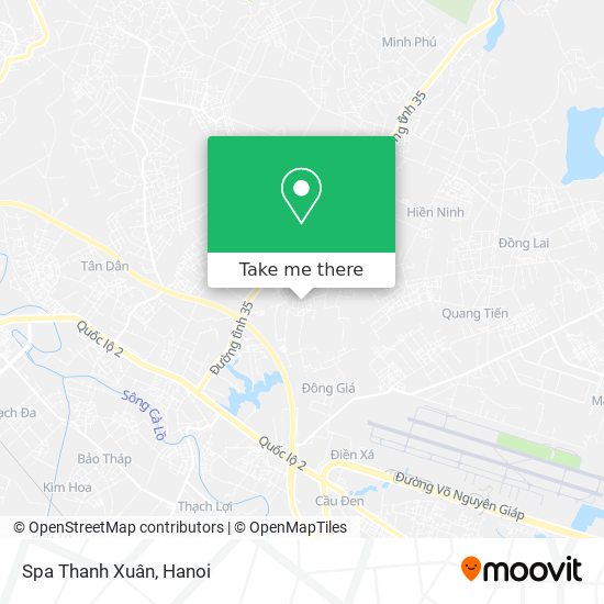 Spa Thanh Xuân map