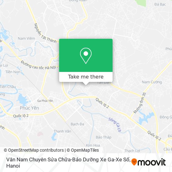 Văn Nam Chuyên Sửa Chữa-Bảo Dưỡng Xe Ga-Xe Số map