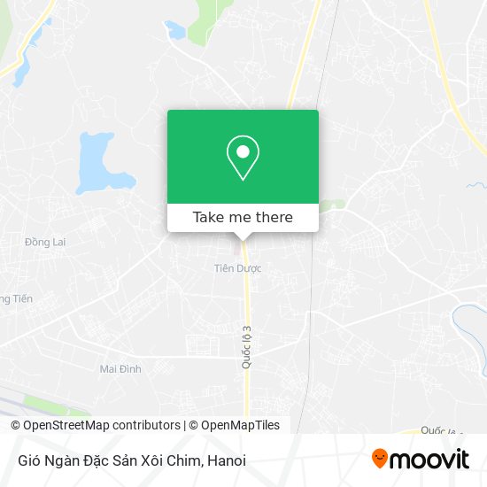 Gió Ngàn Đặc Sản Xôi Chim map