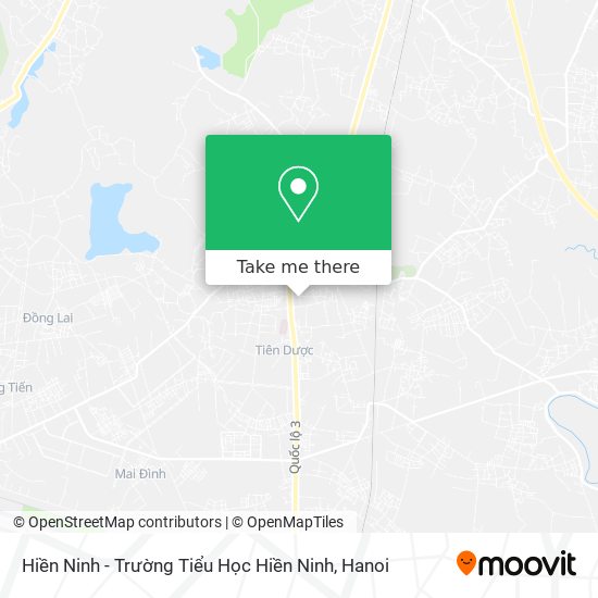 Hiền Ninh - Trường Tiểu Học Hiền Ninh map