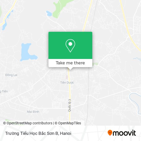 Trường Tiểu Học Bắc Sơn B map