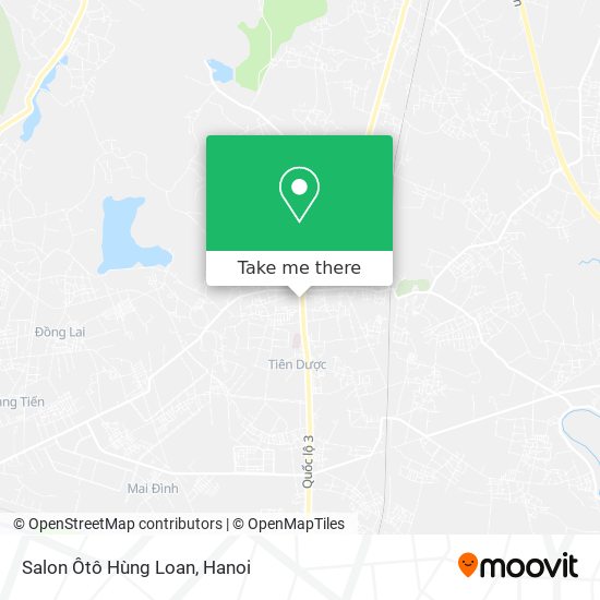 Salon Ôtô Hùng Loan map