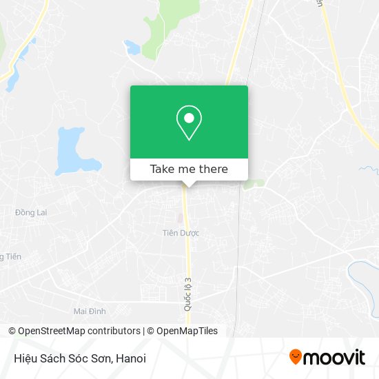 Hiệu Sách Sóc Sơn map