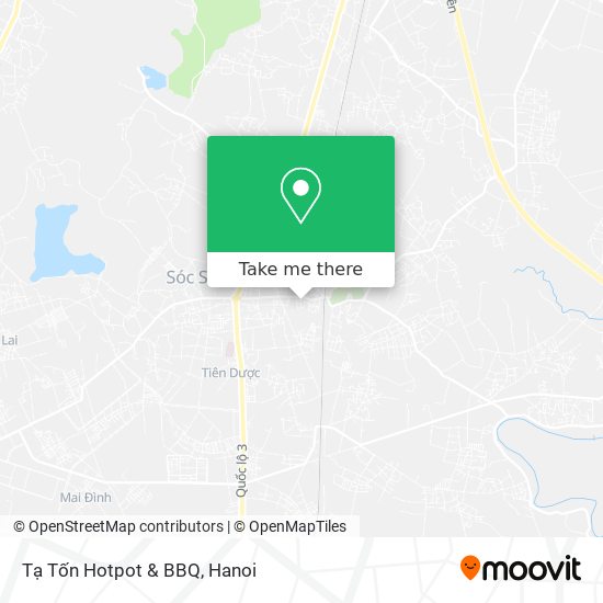 Tạ Tốn Hotpot & BBQ map
