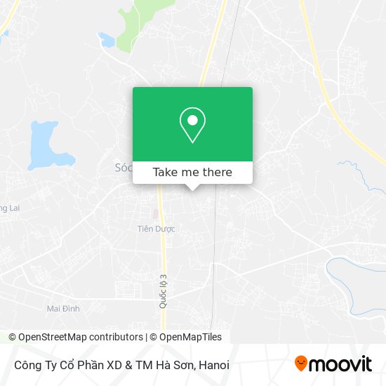 Công Ty Cổ Phần XD & TM Hà Sơn map