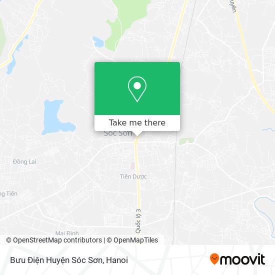 Bưu Điện Huyện Sóc Sơn map