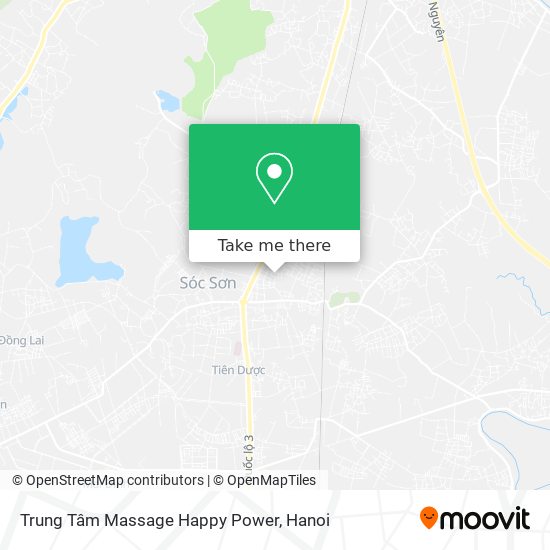 Trung Tâm Massage Happy Power map