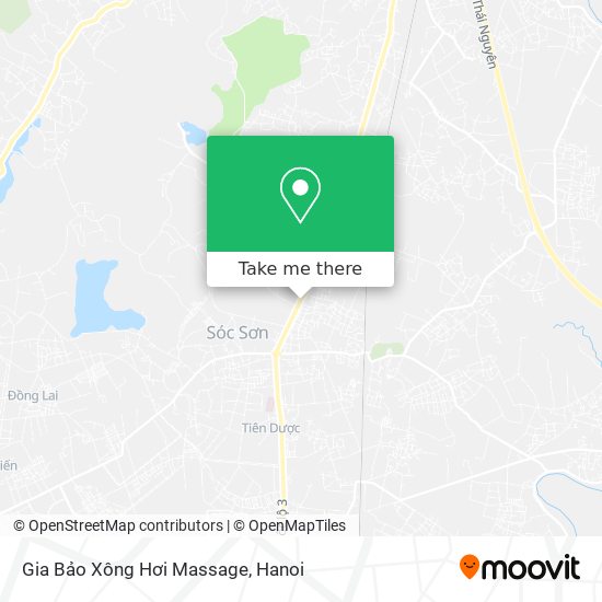 Gia Bảo Xông Hơi Massage map