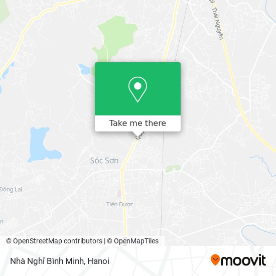 Nhà Nghỉ Bình Minh map