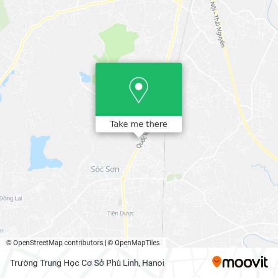Trường Trung Học Cơ Sở Phù Linh map