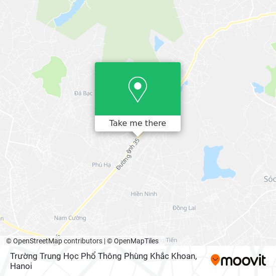 Trường Trung Học Phổ Thông Phùng Khắc Khoan map