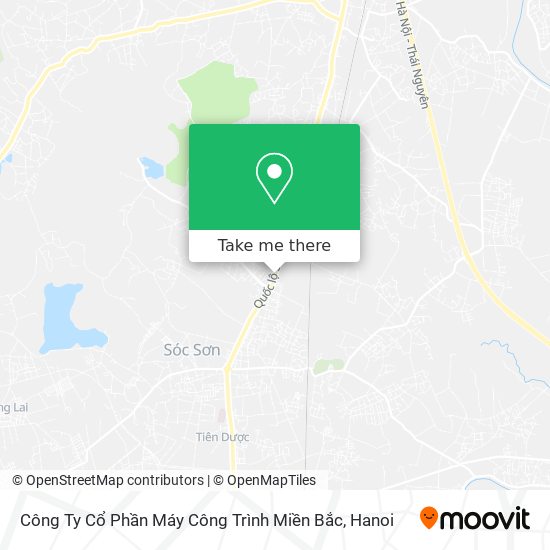Công Ty Cổ Phần Máy Công Trình Miền Bắc map