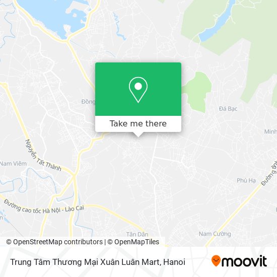Trung Tâm Thương Mại Xuân Luân Mart map