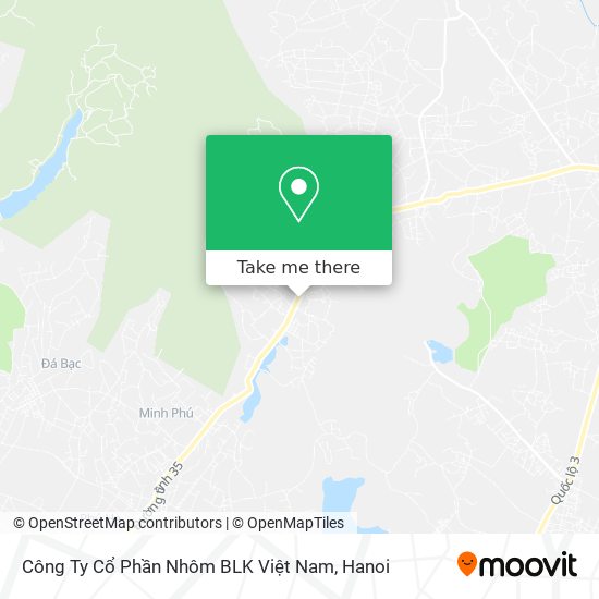 Công Ty Cổ Phần Nhôm BLK Việt Nam map