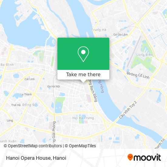 Hanoi Opera House map