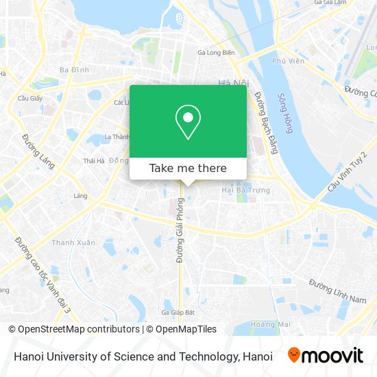 Hanoi University of Science and Technology map