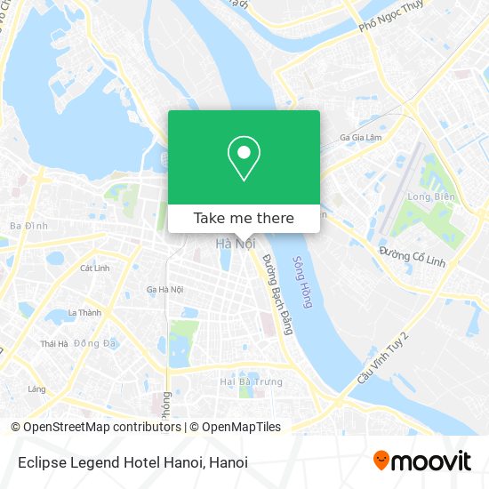 Eclipse Legend Hotel Hanoi map