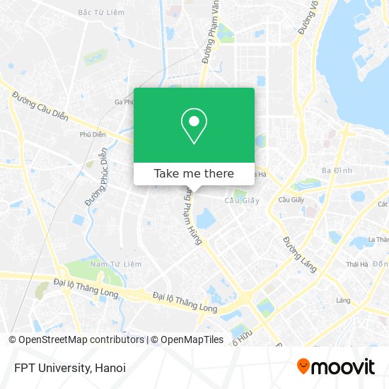 FPT University map