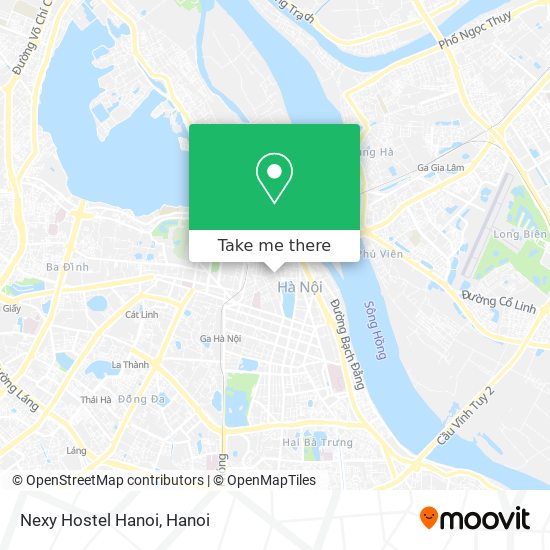 Nexy Hostel Hanoi map