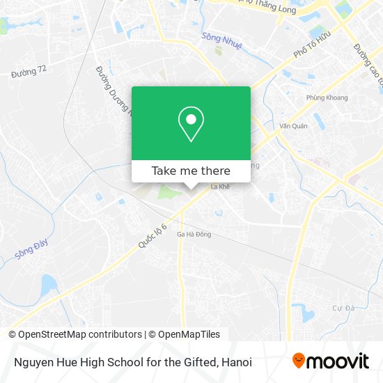 Nguyen Hue High School for the Gifted map