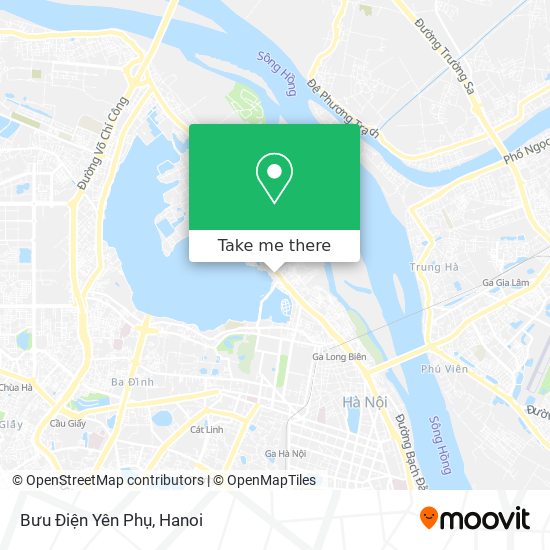 Bưu Điện Yên Phụ map