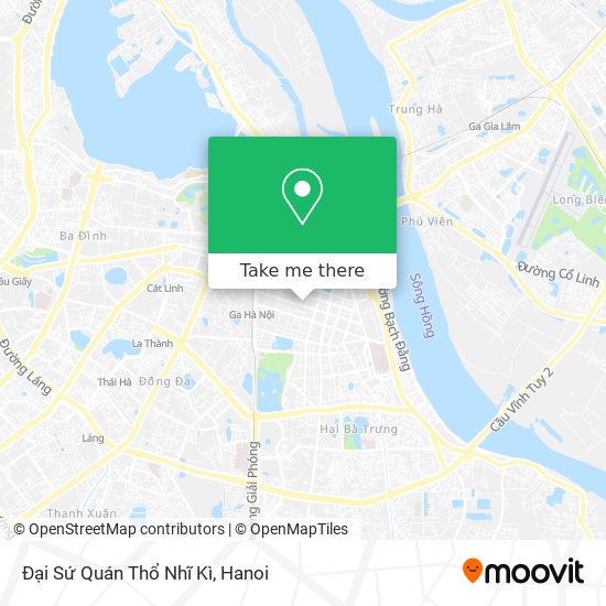 Đại Sứ Quán Thổ Nhĩ Kì map