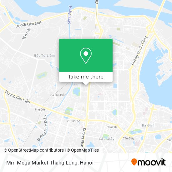 Mm Mega Market Thăng Long map