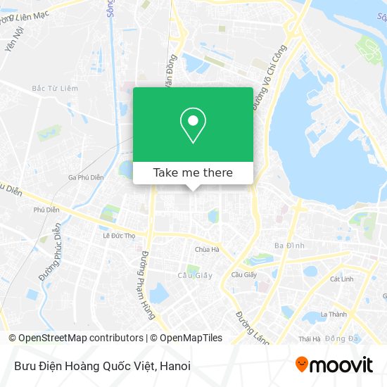 Bưu Điện Hoàng Quốc Việt map