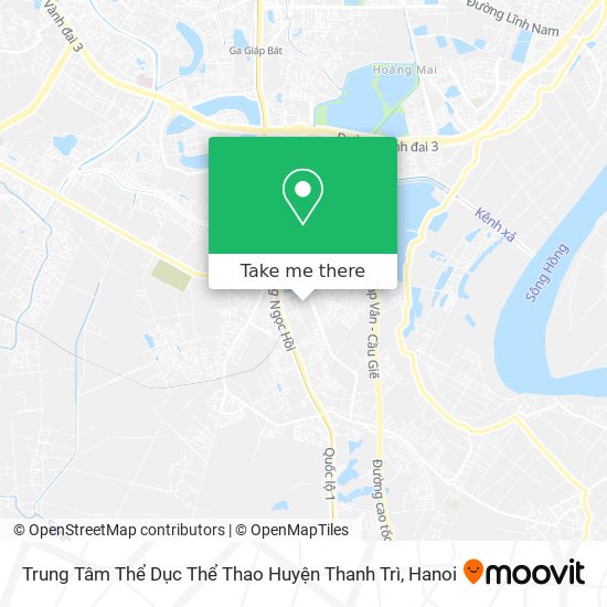 Trung Tâm Thể Dục Thể Thao Huyện Thanh Trì map