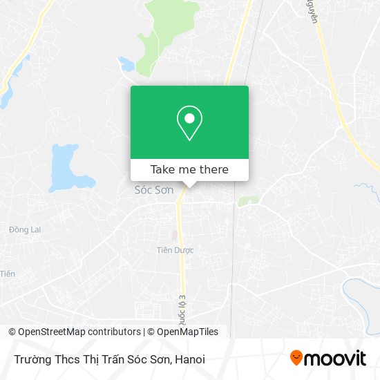 Trường Thcs Thị Trấn Sóc Sơn map