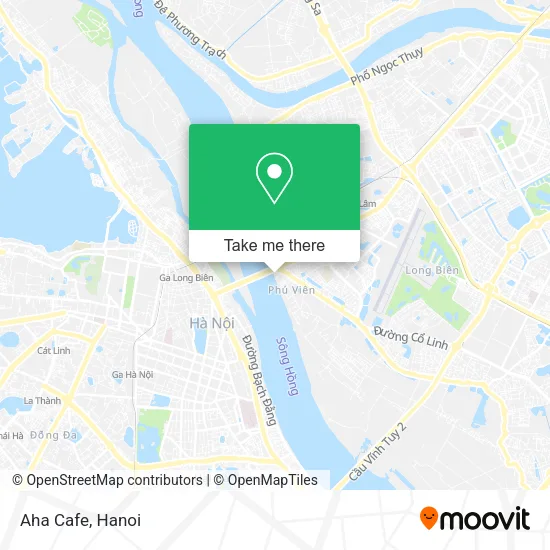 Aha Cafe map
