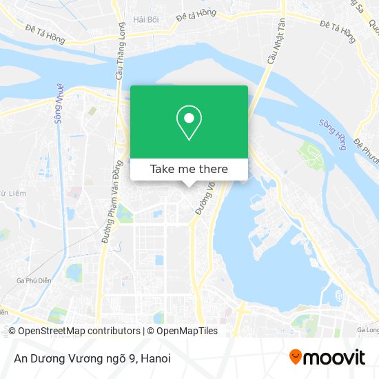 An Dương Vương ngõ 9 map