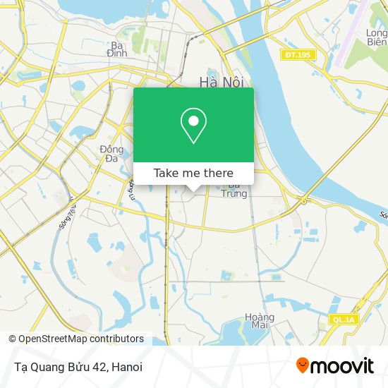 Tạ Quang Bửu 42 map