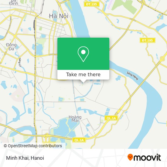 Minh Khai map